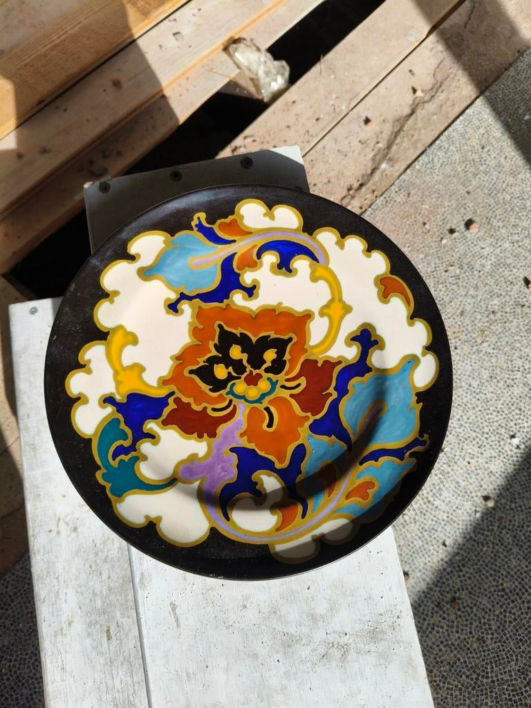 Wandbord Regina Gouda Handgeschilderd, Ophalen of Verzenden