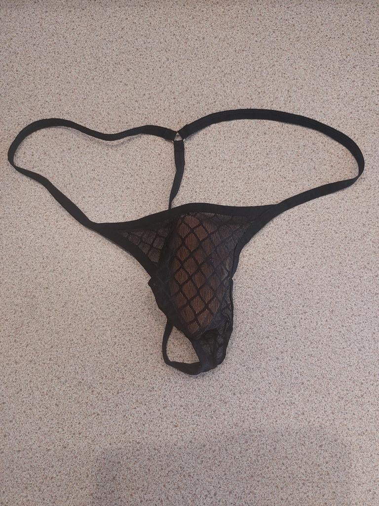 String, Kleding | Heren, Ondergoed, Ophalen of Verzenden, Zwart, Slip