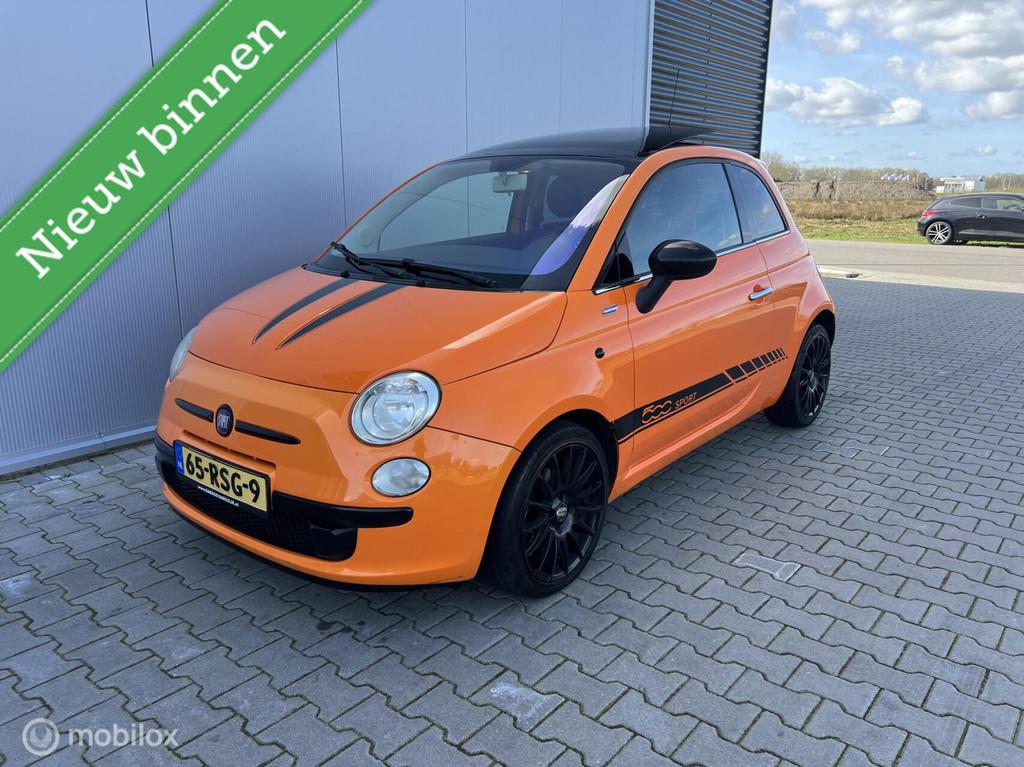 Fiat 500 0.9 TwinAir Lounge nieuwe apk, Voorwielaandrijving, Euro 5, 86 pk, Gebruikt