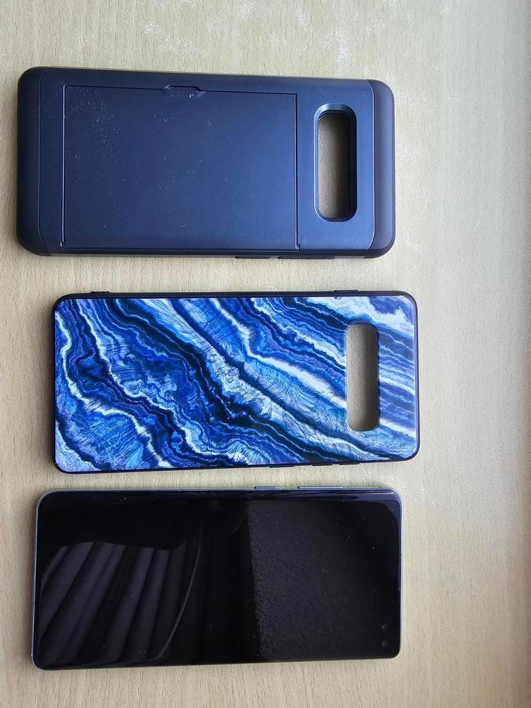 Samsung Galaxy S10 Plus, Gebruikt, Blauw, Touchscreen, Ophalen of Verzenden