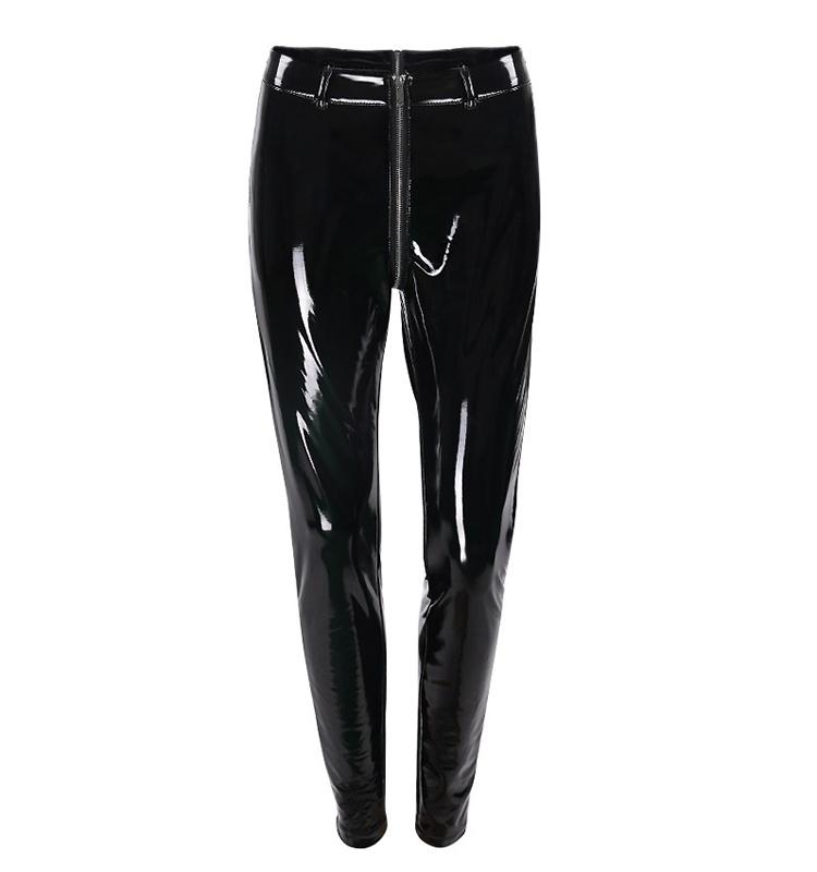 Zwarte wetlook broek / leren sexy dames strakke, Kleding | Dames, Broeken en Pantalons, Maat 38/40 (M), Verzenden, Zwart, Nieuw