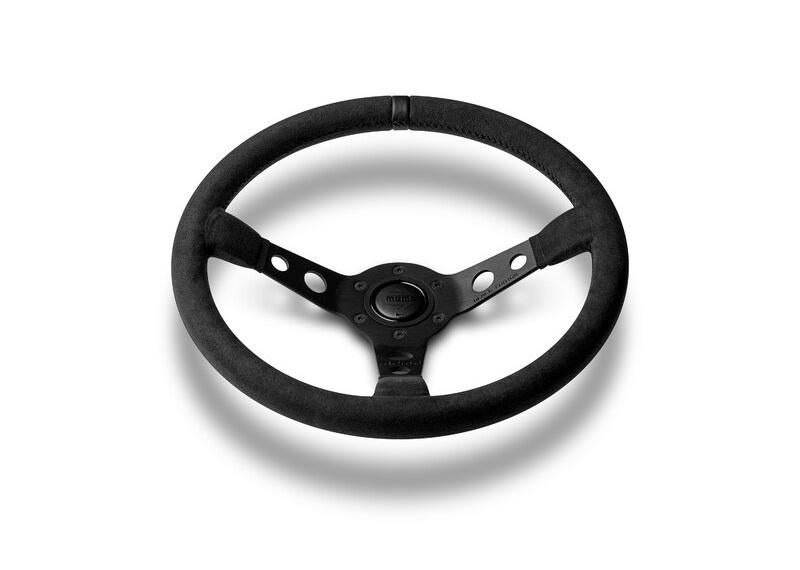 Momo MOD. 07 Black Edition 350mm suede alcantara sportstuur, Auto diversen, Tuning en Styling, Ophalen of Verzenden