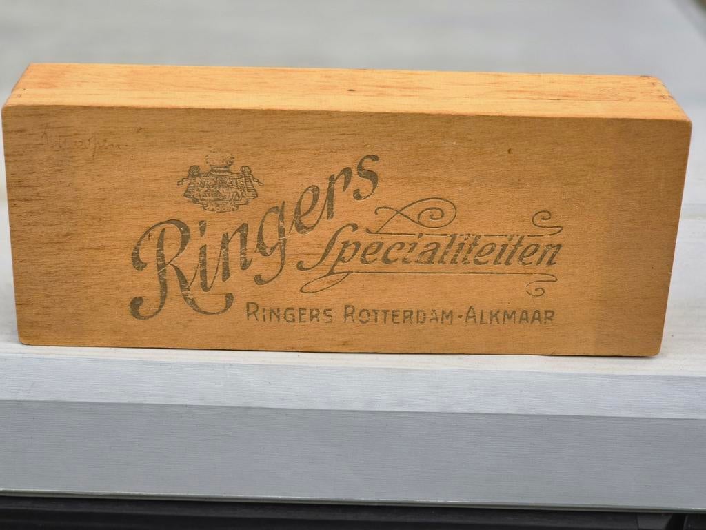 Ringers Alkmaar Rotterdam houten kist, Ophalen of Verzenden, Gebruikt, Overige