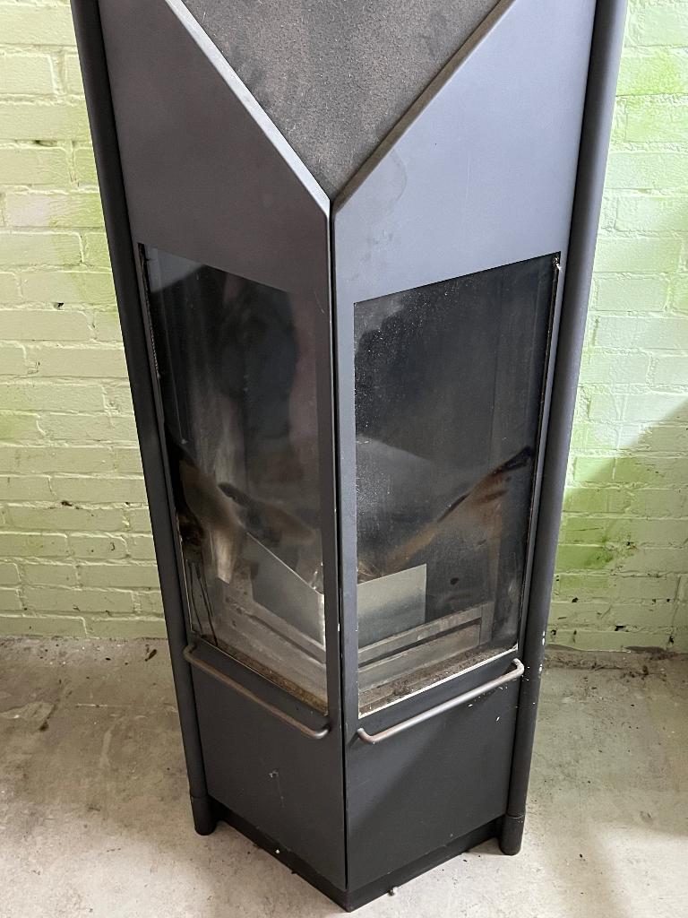 Houtkachel, Huis en Inrichting, Kachels, Ophalen, Gebruikt, Houtkachel, Vrijstaand