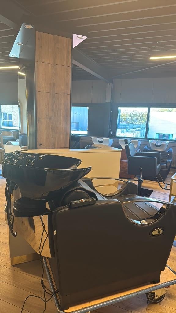 KORTING massage wasbak zwart kappers wasunit groothandel, Wasunit, Zwart, Nieuw, Ophalen of Verzenden