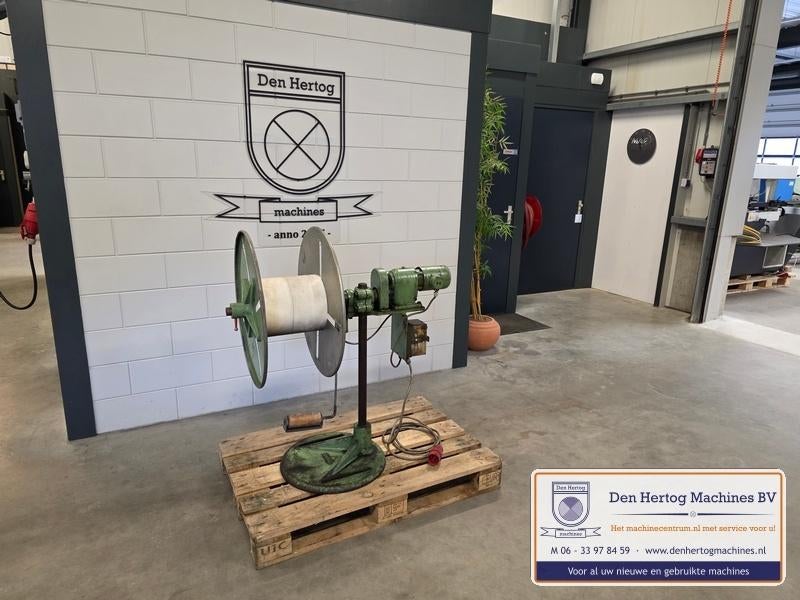 afwikkelmachine voor coil kniplijn pers straat Obru 400V, Ophalen, Gebruikt