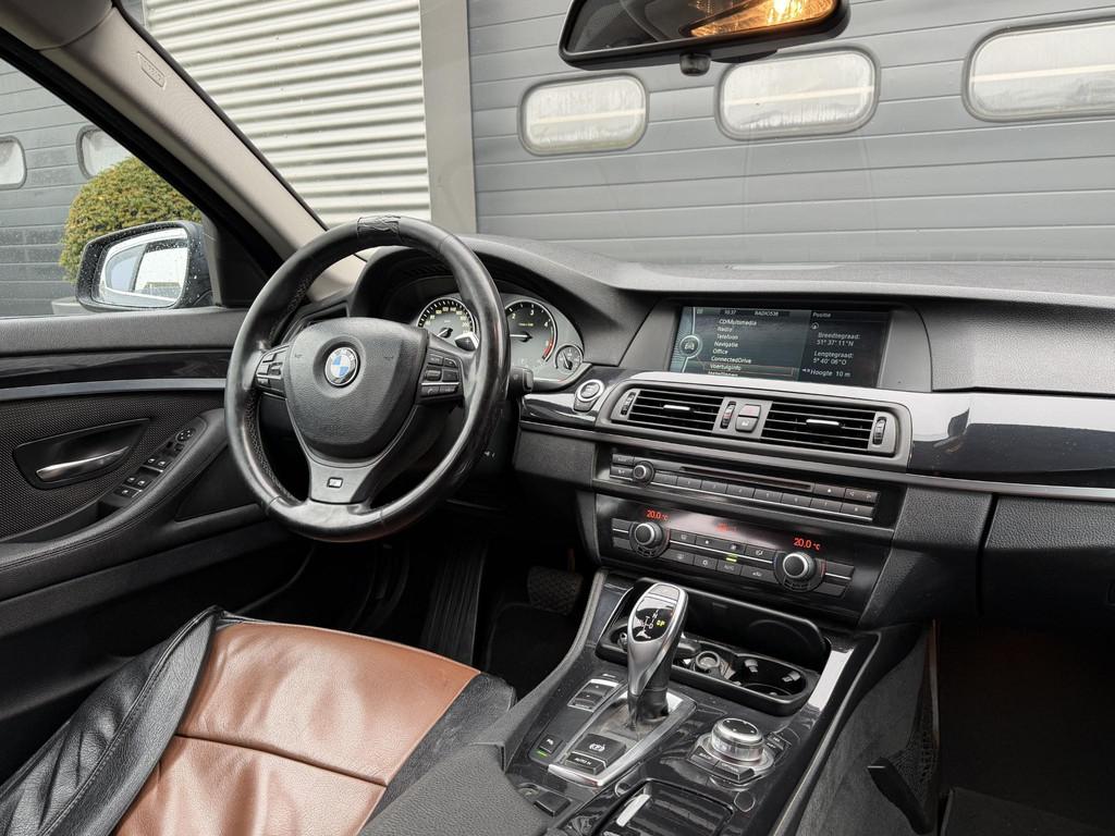 BMW 5-serie 520d High Executive | Navigatie | Xenon | Lichtm, Automaat, Euro 5, 4 cilinders, 2000 kg