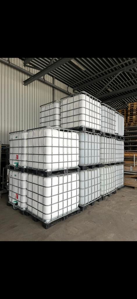 Regentonnen/IBC 1000L, Tuin en Terras, Regentonnen, 150 liter of meer, Ophalen, Zo goed als nieuw