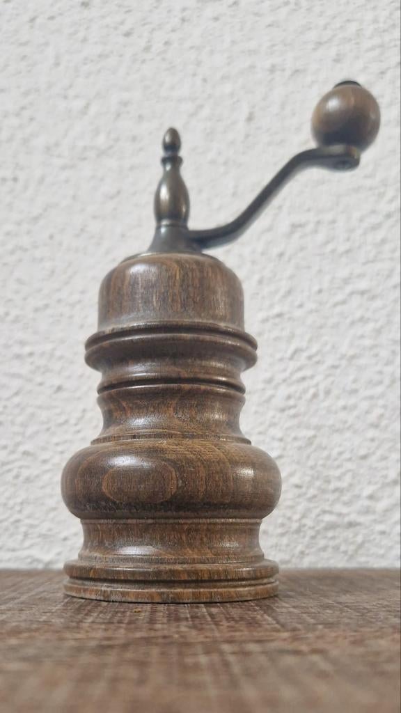 Vintage houten Zassenhaus pepermolen West Germany, Antiek en Kunst, Ophalen of Verzenden