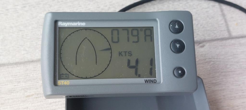 Raymarine st40 wind instrument Display., Ophalen of Verzenden, Zo goed als nieuw, Gps of Kompas
