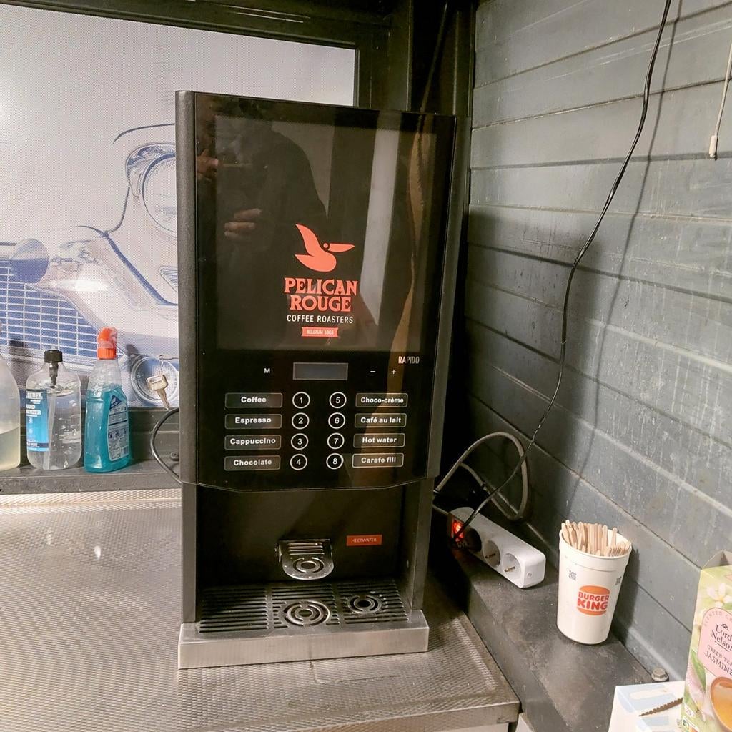 Pelican Rouge Koffiemachine - Perfect voor Horeca!, Minder dan 50 cm, Gebruikt, Overige typen, Ophalen of Verzenden
