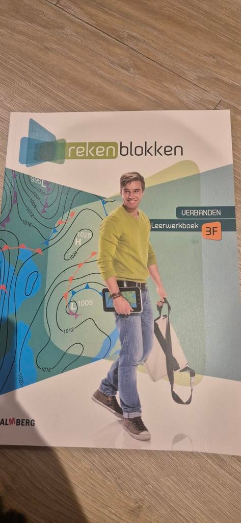 Rekenblokken Verbanden Leerwerkboek 3F MALMBERG, Boeken, VMBO, Wiskunde A, Anke Fourdraine, Ophalen of Verzenden