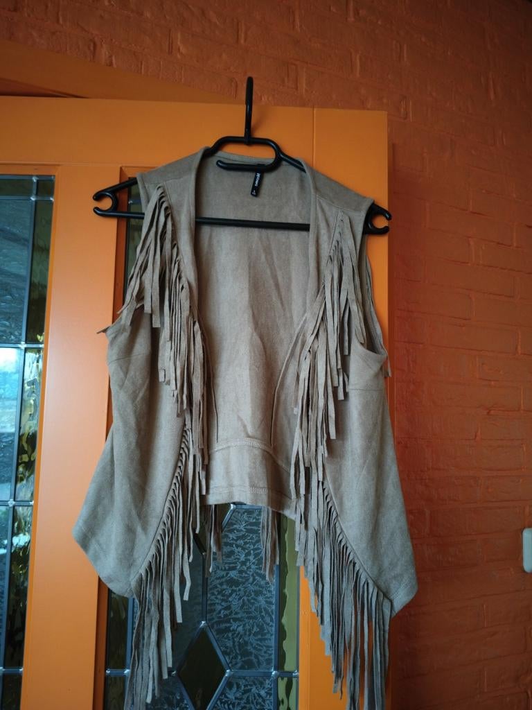 Vest met franjes Smash maat m, Ophalen of Verzenden, Zo goed als nieuw