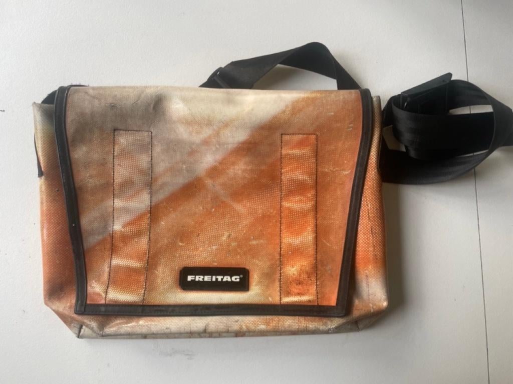 Freitag Messenger Bag | F13 TOP CAT | Oranje, Sieraden, Tassen en Uiterlijk, Tassen | Schoudertassen, Zo goed als nieuw, Overige merken