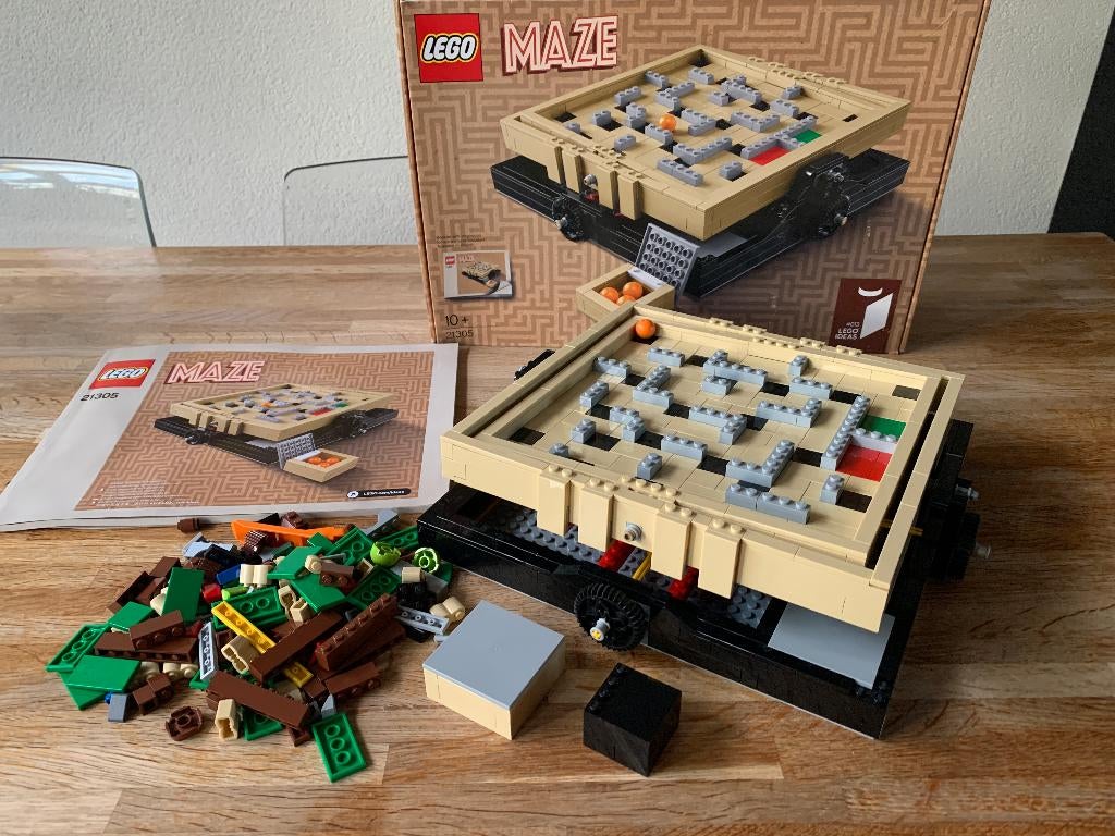 LEGO Ideas 21305 Maze, Kinderen en Baby's, Speelgoed | Duplo en Lego, Zo goed als nieuw, Lego, Complete set, Ophalen of Verzenden