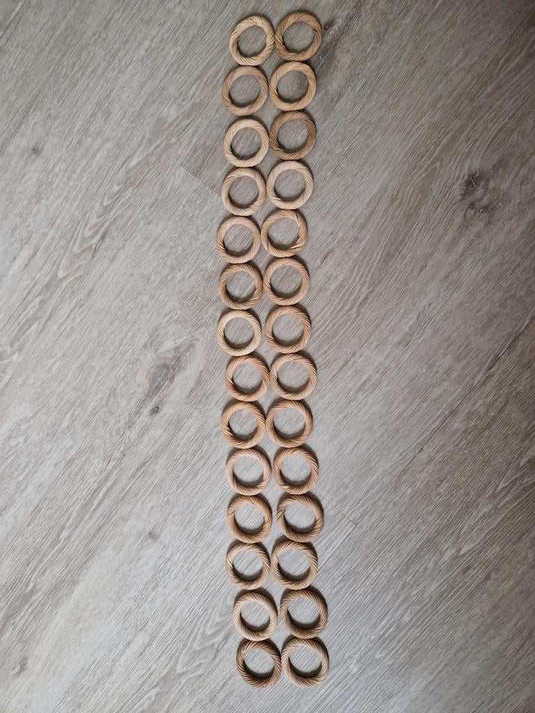 Servetringen ROTAN ikea 28x, Huis en Inrichting, Keuken | Servies, Ophalen of Verzenden, Zo goed als nieuw, Overige stijlen