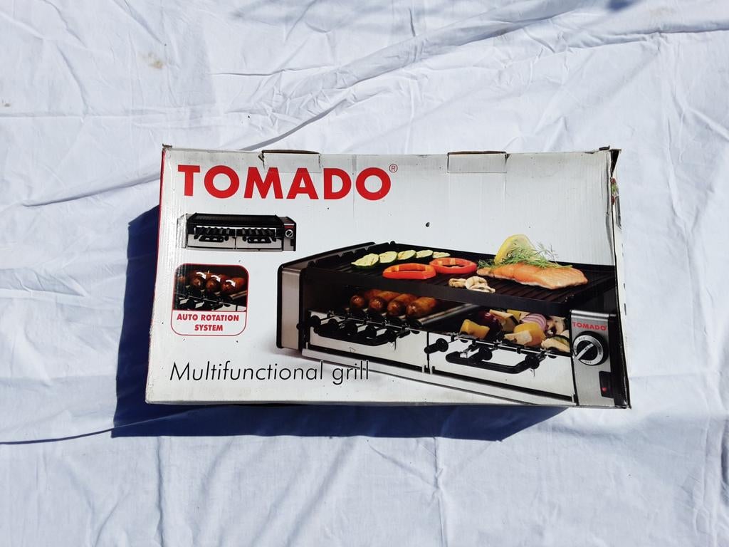 Tomado steengrill ,multifunctionele grill, Ophalen of Verzenden, Zo goed als nieuw