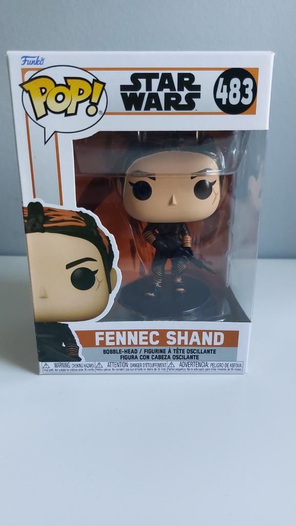 Fennec Shand Funko Pop! #483 Star Wars Mandalorian, Ophalen of Verzenden, Zo goed als nieuw