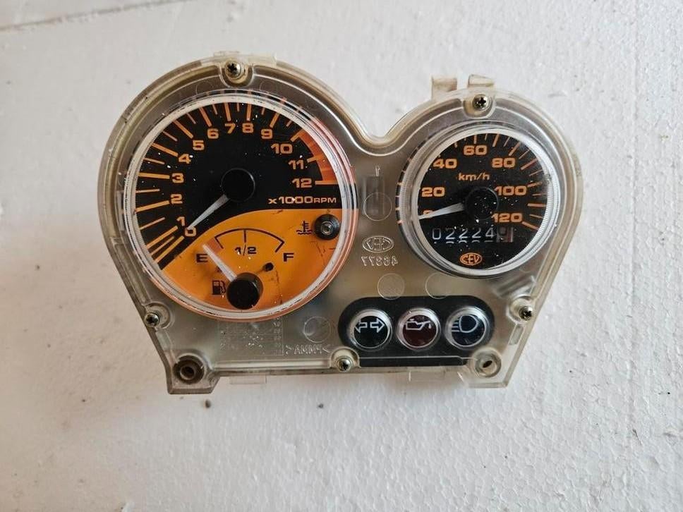 Yamaha Aerox Tellerunit Oud Type cockpit teller snelheid km, Aerox, Yamaha, Zo goed als nieuw, Teller