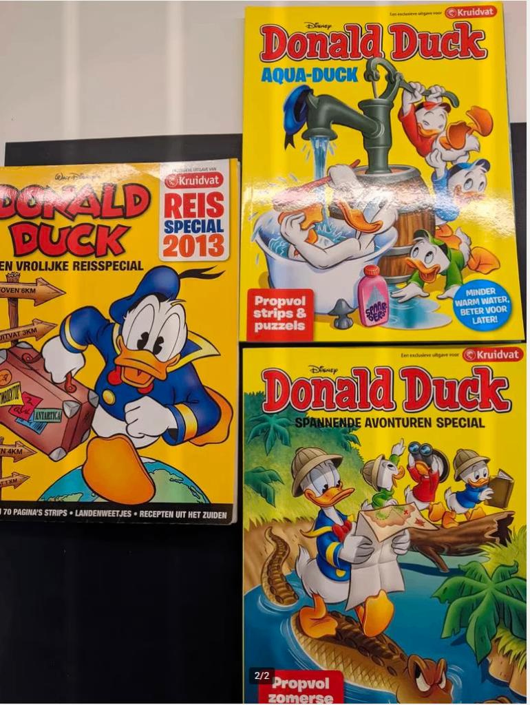 Donald Duck, Meerdere stripboeken, Ophalen of Verzenden, Gelezen