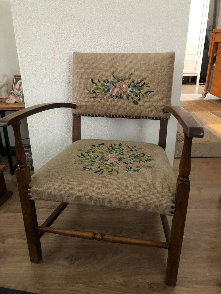 Vintage stoel, Ophalen