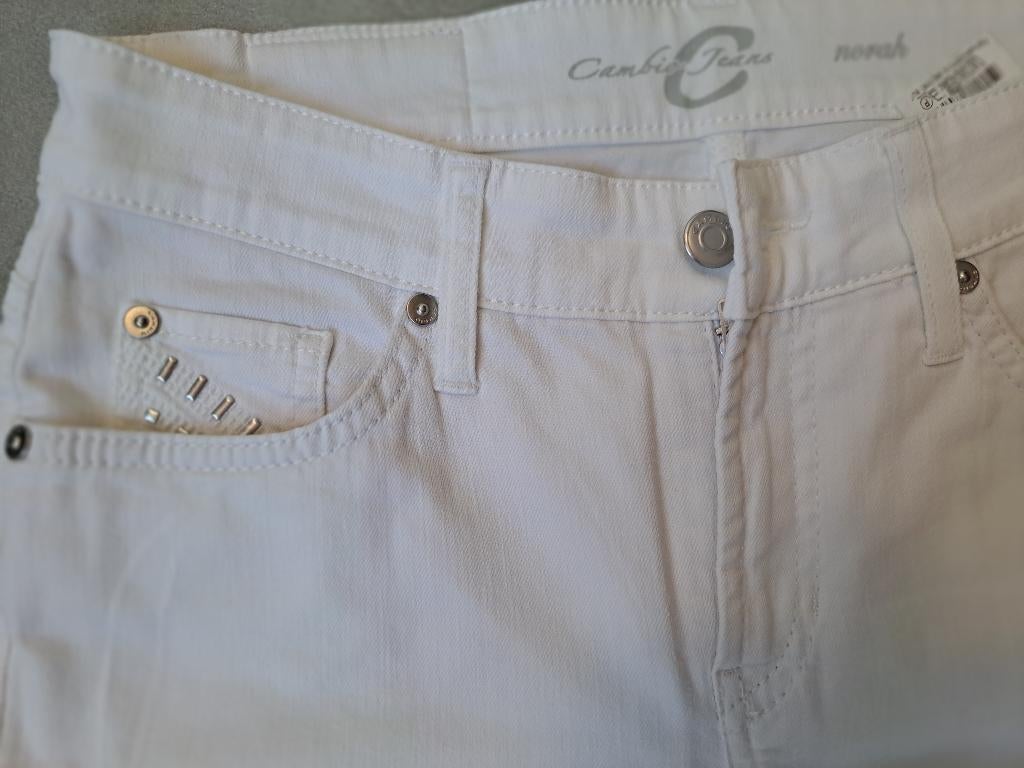 CAMBIO JEANS KLEUR WIT, Kleding | Dames, Ophalen, Cambio, Wit, Zo goed als nieuw