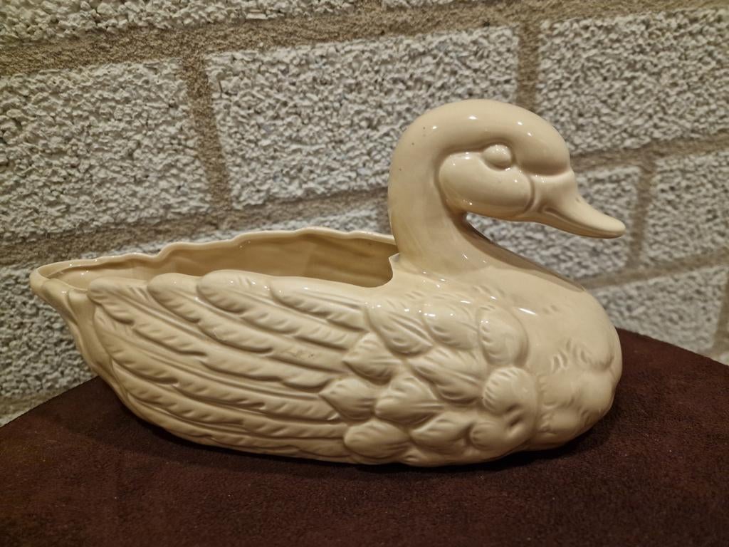 Vintage planten bak - keramiek /eend, Ophalen of Verzenden, Huis en Inrichting
