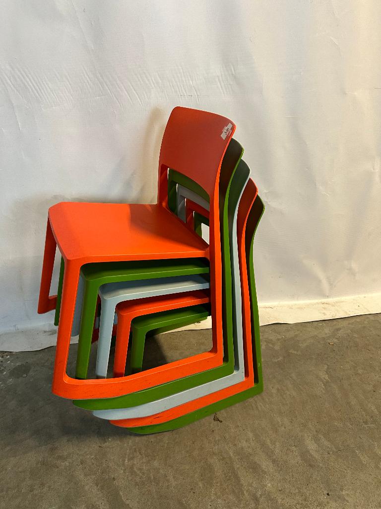 Vitra tip ton stoel eetkamerstoelen | 10 stuks, Huis en Inrichting, Stoelen, Ophalen, Kunststof, Gebruikt, Vitra