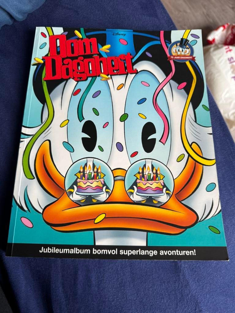Oom Dagobert 75 jaar, Eén comic, Ophalen of Verzenden, Zo goed als nieuw, Europa