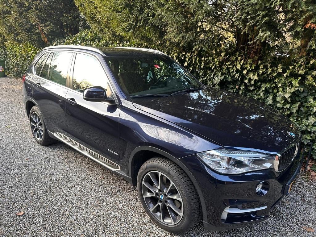 BMW X5 xDrive35i High Executive | 7-persoons | Panoramadak, Auto's, Blauw, 7 stoelen, Leder, Bruin