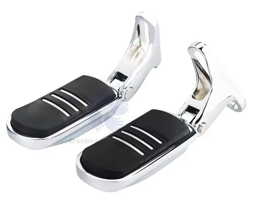 Harley Davidson passagier voetsteunen chroom, Ophalen of Verzenden, Nieuw