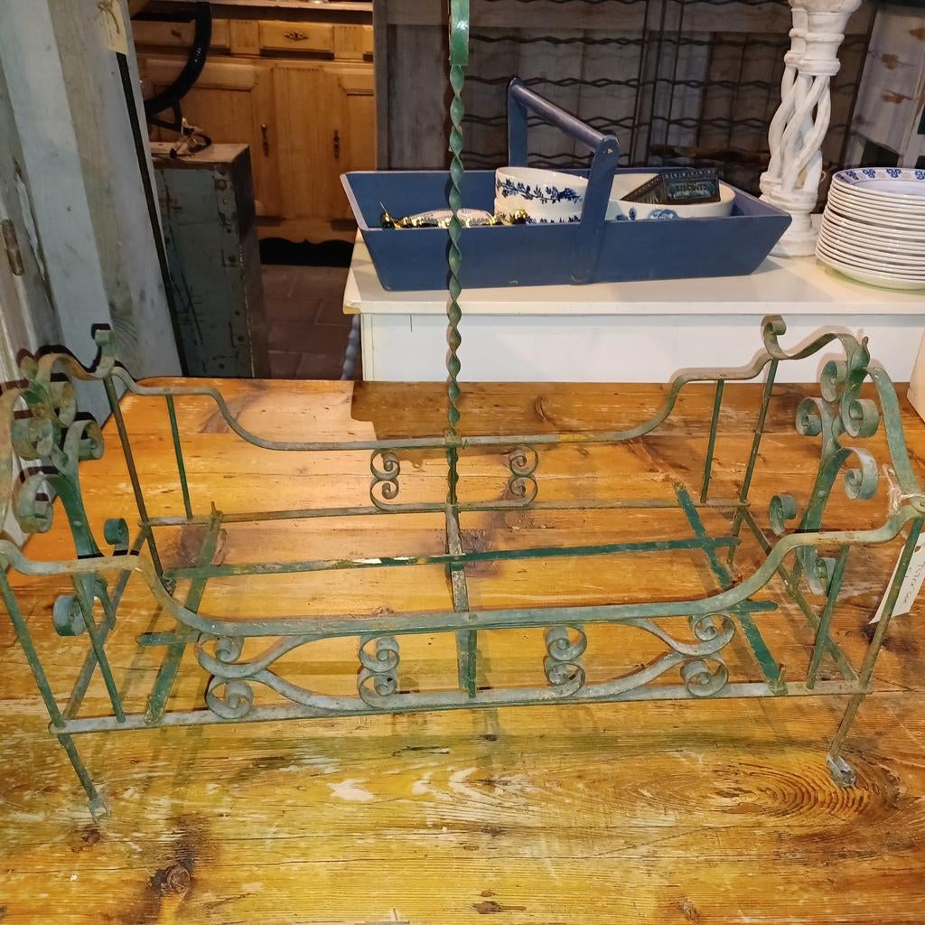 Frans poppen-bed/bedje/speelgoed-bedje, Antiek en Kunst, Curiosa en Brocante, Ophalen