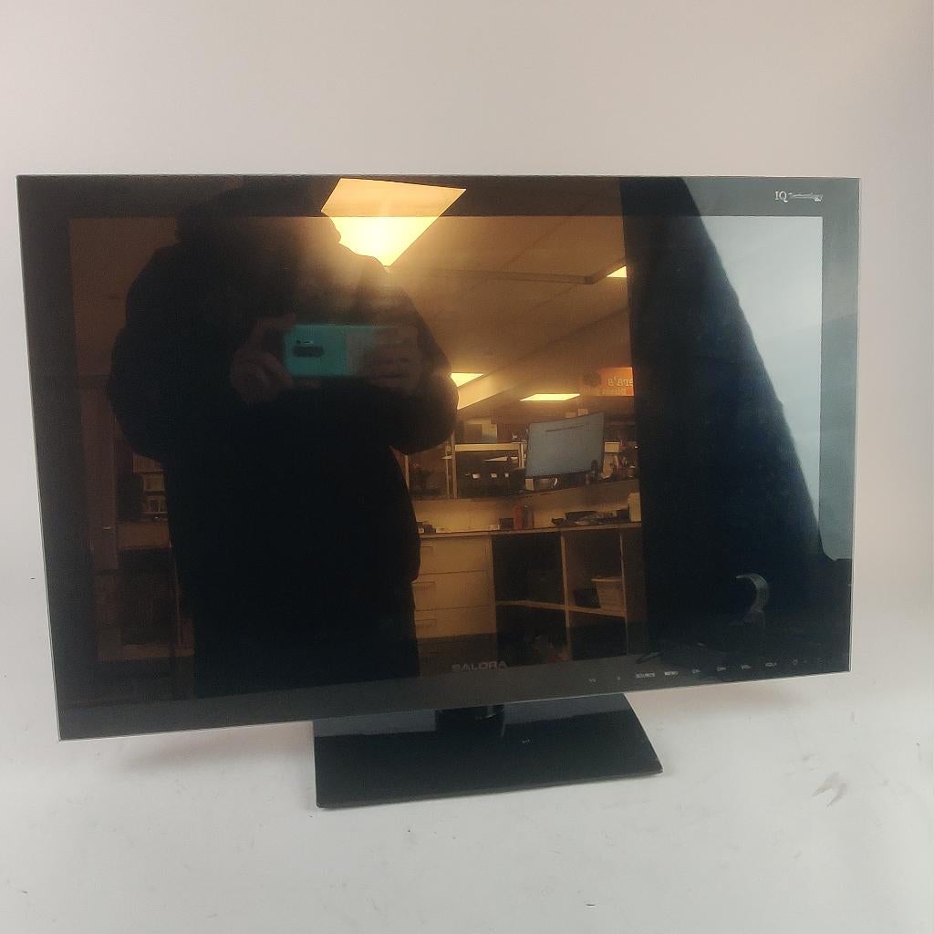 Salora 24LED5205CD TV (zonder ab) dvd speler werkt €29.99!, Ophalen of Verzenden, X, X, X