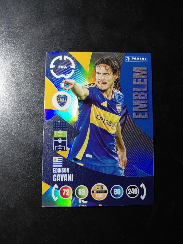 Edinson cavani (boca juniors) panini, Ophalen of Verzenden, Nieuw, Buitenlandse clubs, Poster, Plaatje of Sticker