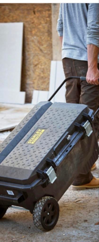 Stanley Fatmax Gereedschapswagen met Wielen, Ophalen, Gevuld, Gebruikt