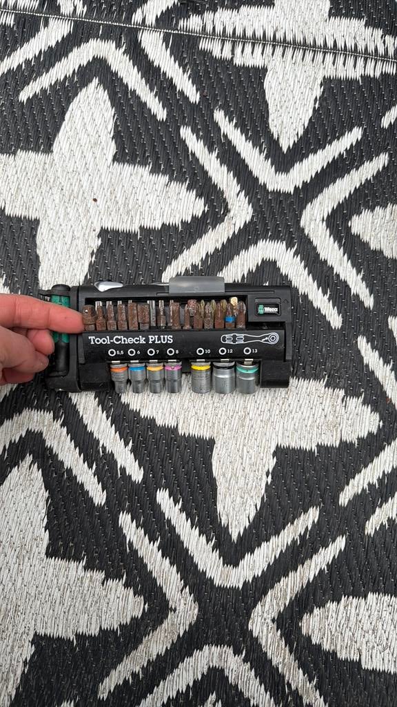 Wera Tool-Check PLUS 1 Gereedschapset in Tool-Check 39-delig, Computers en Software, Accu's en Batterijen, Zo goed als nieuw, Ophalen of Verzenden