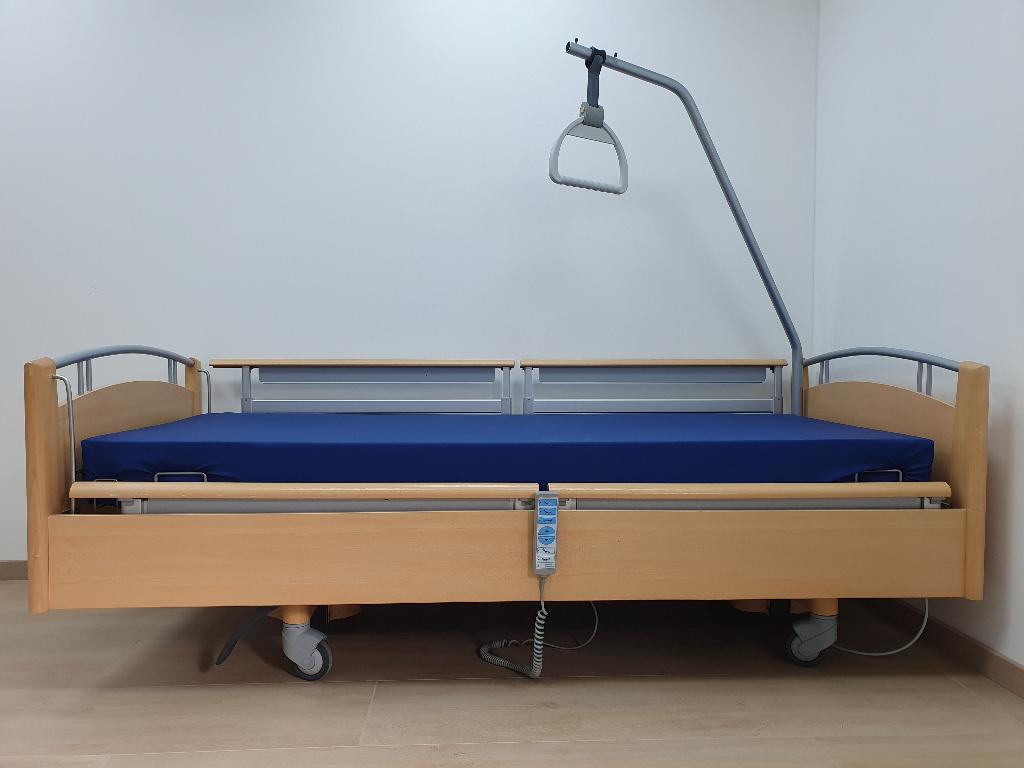 hoog laag bed - zorgbed - ziekenhuisbed - Wissner Bosserhoff, Verstelbaar, 90 cm, Verzenden, Zo goed als nieuw