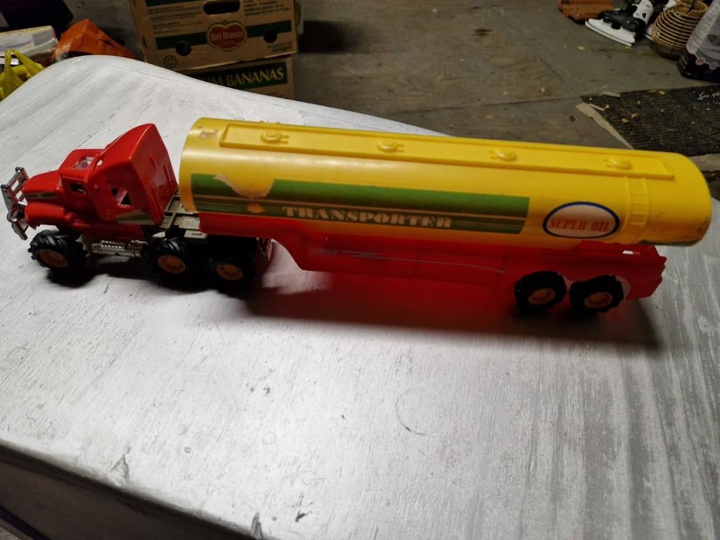 Vintage Shell Tankwagen Speelgoed Truck, Ophalen of Verzenden