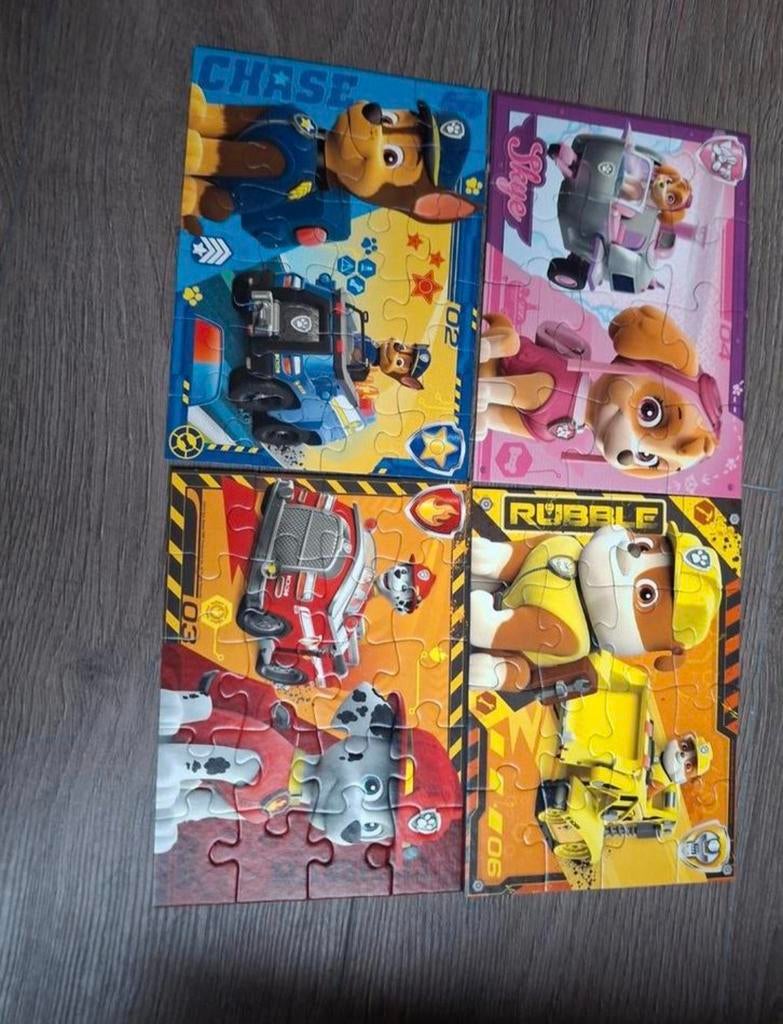 Paw patrol puzzel, Ophalen of Verzenden, 10 tot 50 stukjes, Zo goed als nieuw