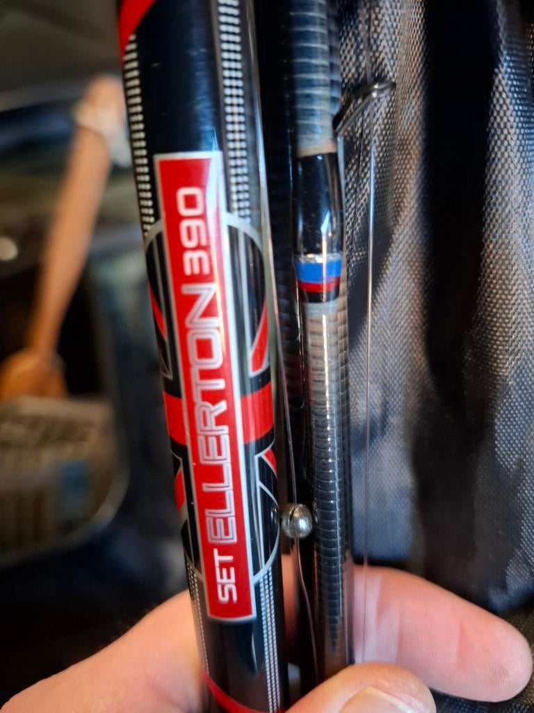 Match / Penhengel, Ellerton Set 390 + Molen Bauxit-1 3000, Ophalen of Verzenden, Gebruikt, Complete set