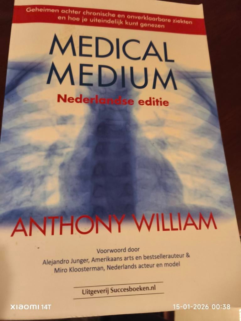 Medical Medium - Anthony William, Ophalen of Verzenden, Zo goed als nieuw, Gezondheid en Conditie, Anthony William