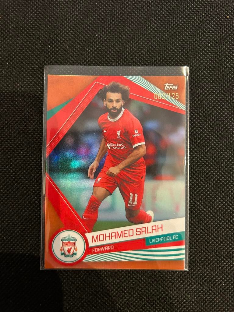 Mohamed Salah /125 voetbalkaartje, Ophalen of Verzenden, Zo goed als nieuw, Plaatje
