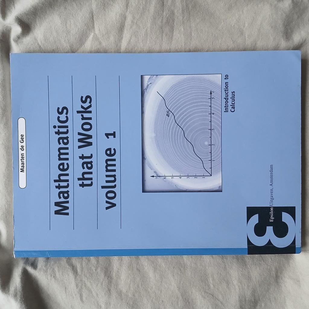 Mathematics that works volume 1, Ophalen of Verzenden, Zo goed als nieuw