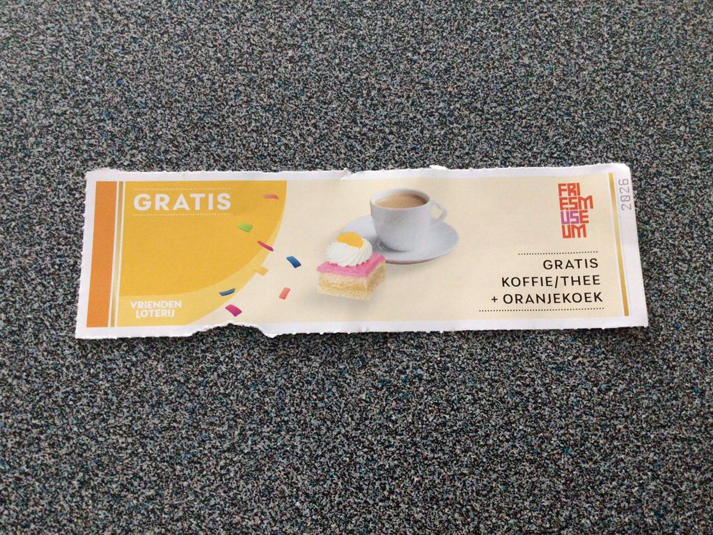 Diverse Vriendenloterij vouchers voor musea en dierentuin, Eén persoon, Ticket of Toegangskaart