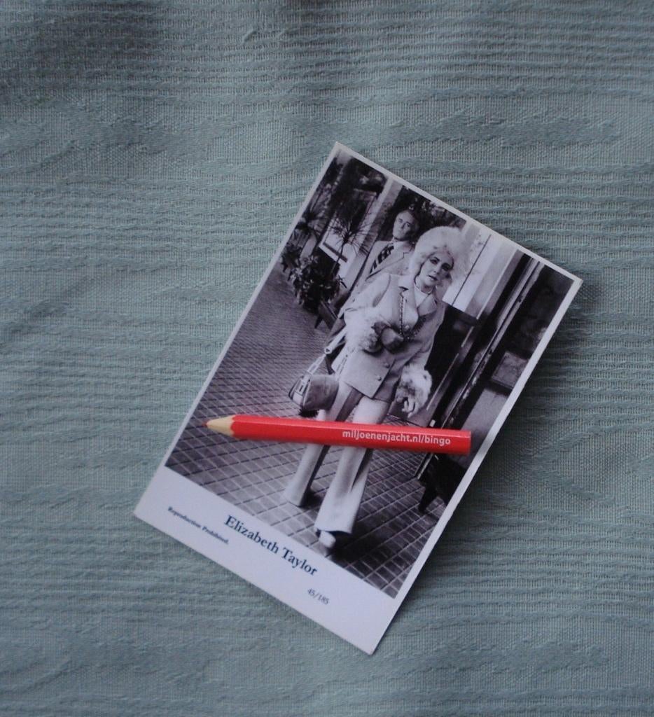 Elizabeth Taylor /filmster/ fotokaart/ 00, Verzenden, 1960 tot 1980, Ongelopen, Sterren en Beroemdheden