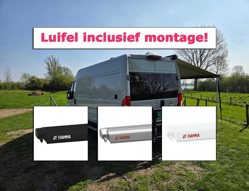 Cassetteluifel / luifel Fiamma F80S voor Ducato Jumper Boxer, Ophalen, Nieuw