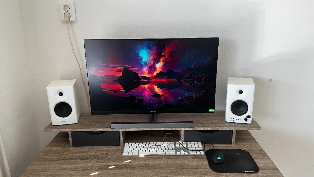 Philips 329M1RV/00 - 32 inch 4K 144hz monitor, Computers en Software, Monitoren, Zo goed als nieuw, 101 t/m 150 Hz, DisplayPort