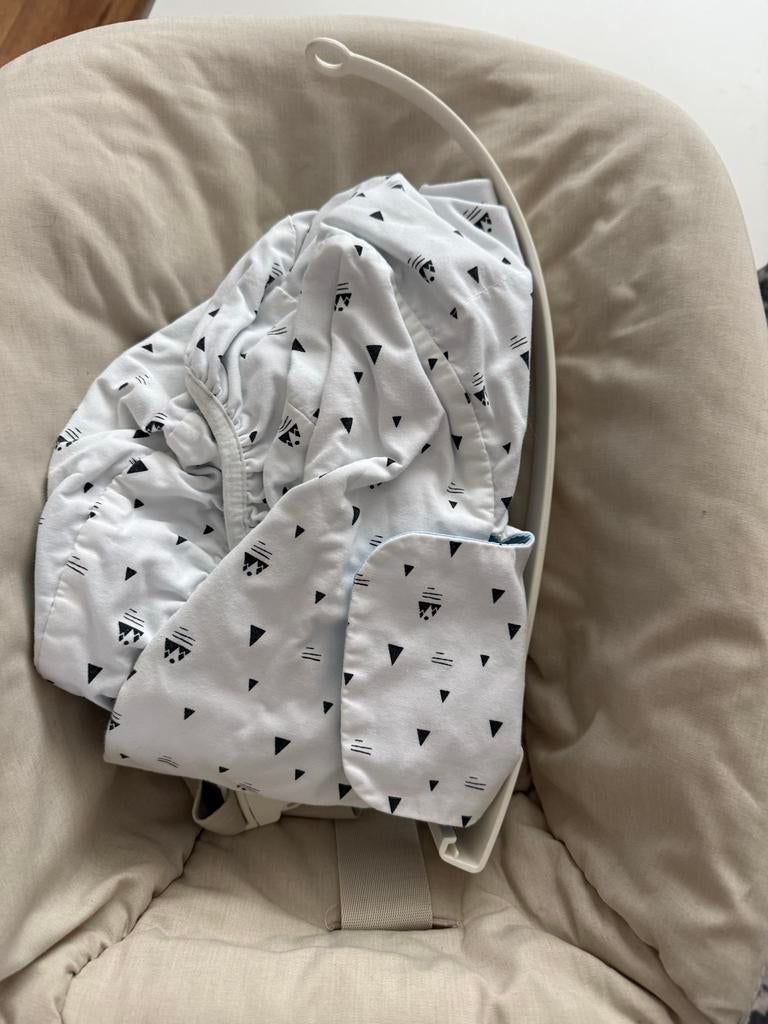 Stokke Newborn Set - Oude Model, Amper Gebruikt, Overige merken, Wipstoel, Ophalen of Verzenden, Met gordel(s) of riempje(s)