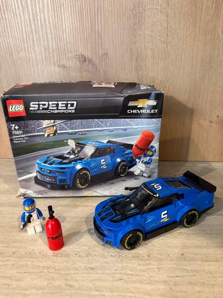 Lego Speed Champions Chevrolet Camaro ZL1 75891, Ophalen, Gebruikt, Complete set, Lego