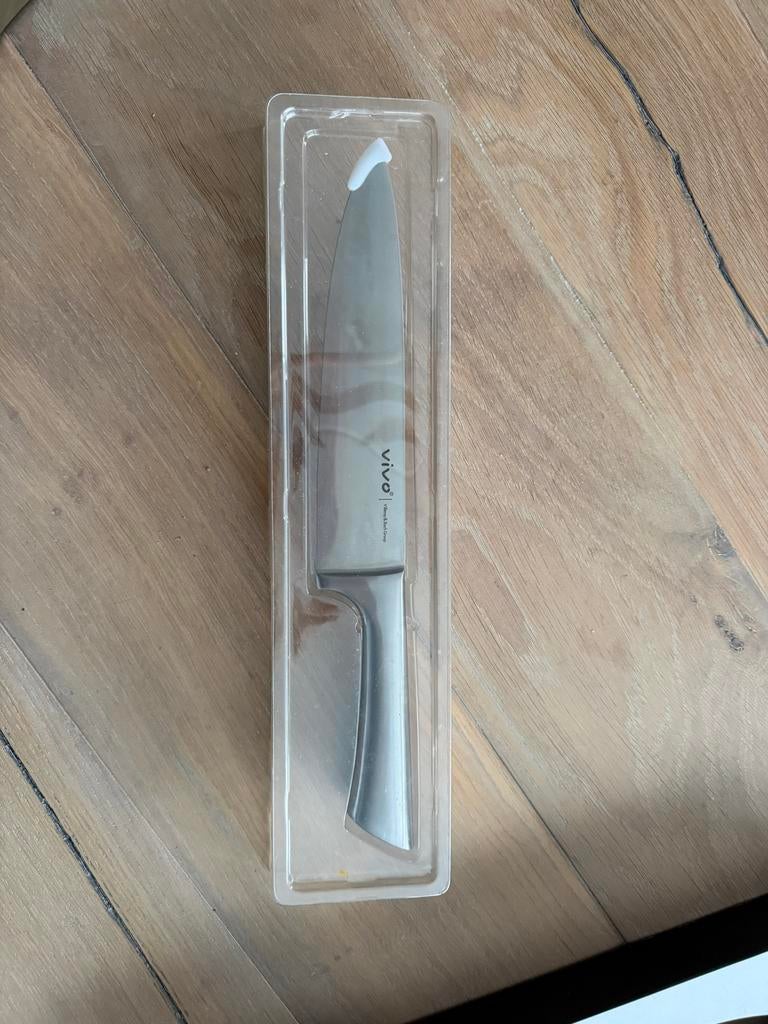 Koksmes, Huis en Inrichting, Keuken | Bestek, Ophalen of Verzenden, Zo goed als nieuw